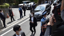 Thi hài của cố Thủ tướng Nhật Bản Abe Shinzo đã về tới Tokyo