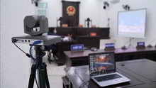 Lần đầu tiên xét xử hình sự trực tuyến tại Tòa án Hà Nội