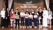 Thí sinh Miss Grand Vietnam đến với lớp học tình thương Ngọc Việt