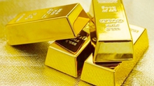 Giá vàng châu Á giảm xuống mức thấp nhất trong một tuần
