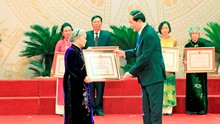 Chủ tịch nước Trần Đại Quang trao tặng Giải thưởng Hồ Chí Minh và Giải thưởng Nhà nước