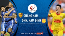 VIDEO: Nhận định bóng đá nhà cái. Quảng Nam vs Nam Định. Trực tiếp bóng đá Việt Nam 2020