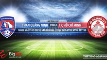 Soi kèo nhà cái Quảng Ninh vs TPHCM. VTV5. TTTV. Trực tiếp bóng đá Việt Nam hôm nay