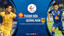 Nhận định bóng đá nhà cái Thanh Hóa vs Quảng Nam. Trực tiếp bóng đá Việt Nam