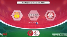 Nhận định bóng đá nhà cái Nam Định vs TPHCM. Nhận định, dự đoán bóng đá V-League 2022 (18h00, 7/8)