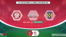 Nhận định bóng đá nhà cái TPHCM vs SLNA. Nhận định, dự đoán bóng đá V-League 2022 (19h15, 23/10)