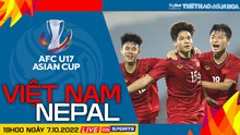Soi kèo nhà cái U17 Việt Nam vs U17 Nepal. Nhận định, dự đoán bóng đá vòng loại U17 châu Á 2023 (19h00, 7/10)