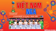 VIDEO Futsal Việt Nam vs Nga, Futsal World Cup 2021