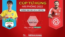 VIDEO trực tiếp bóng đá HAGL vs Viettel, Cúp Tứ hùng (16h00 hôm nay)