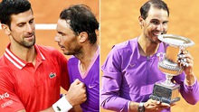 Kết thúc Roma Masters 2021: Nadal vui, Djokovic cũng chẳng buồn