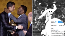 Pele bác tin chỉnh sửa Instagram vì Ronaldo