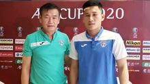 Cầu thủ Than Quảng Ninh tri ân HLV Phan Thanh Hùng
