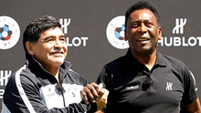 Pele hẹn chơi bóng với Maradona trên thiên đường