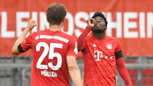 Bayern Munich: Mueller và Davies, những mũi khoan lợi hại của Flick