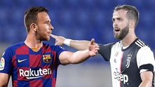 Barcelona vs Juventus: Đồng tiền đã quyết định vụ trao đổi Arthur và Pjanic
