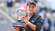 Barty vô địch đơn nữ Roland Garros 2019: Chiến thắng lớn nhất cho cô gái thấp nhất