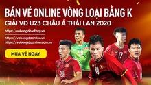 VFF bổ sung thêm vé bán online vòng loại U23 châu Á