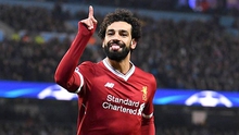 Man City vs Liverpool: Salah tiền đạo đã sẵn sàng soán ngôi của Messi và Ronaldo