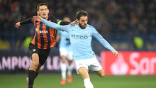 Man City vs Shakhtar: Bernardo Silva sẽ giúp Man City vơi nỗi nhớ De Bruyne