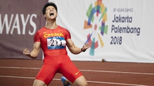 Su Bingtian phá kỷ lục ASIAD ở nội dung 100m nam: Biểu tượng mới của điền kinh châu Á