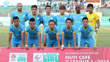 Sanna Khánh Hòa gần tấm huy chương V-League 2018