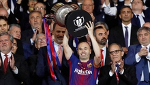 Iniesta là 'bản hùng ca' của Barcelona