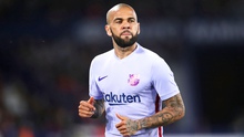 Dani Alves: 'Barca không quan tâm tới cầu thủ làm nên lịch sử'