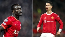 Hàng công Liverpool vs MU: Chờ màn đại chiến Mane-Ronaldo