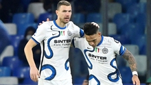 Napoli 1-1 Inter: Chênh vênh trong nỗi bất an