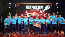 Fair Play 2021: Đội tuyển futsal Việt Nam được tôn vinh