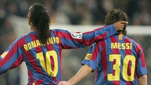 Leo Messi, chiếc vương miện trên đầu Ronaldinho