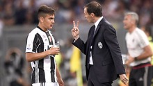 Juventus thua đậm ở cúp giao hữu: Chờ “Dybala của Allegri”