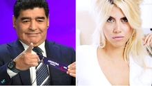 Vợ Icardi mắng Maradona không thương tiếc