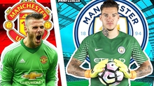 M.U - Man City: De Gea vs. Ederson và cuộc đấu của 2 trường phái