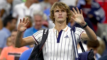 'Thần đồng' Alexander Zverev bị loại sớm ở US Open 2017: Tre già, măng vẫn chưa chịu mọc