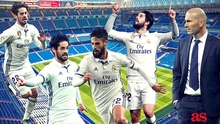 Bây giờ, Isco là hiện thân của Zidane