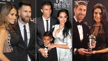 Ronaldo, Messi, Ramos, Giroud đến The Best cùng chung cảm xúc bởi các... 'bà bầu'