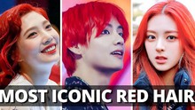 Mái tóc đỏ đẹp 'lóa mắt' của các thần tượng K-pop