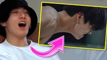 BTS phản ứng thế nào khi Jungkook ngực trần chống đẩy?