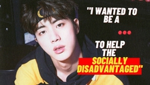 BTS: Trước khi trở thành ngôi sao hàng đầu, Jin từng ước mơ làm phóng viên