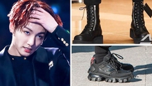 Ngắm những đôi giày cực kỳ cá tính của Jungkook BTS