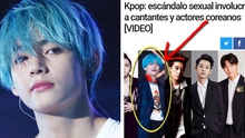 ARMY đòi kiện tờ báo Peru vì đăng nhầm ảnh V (BTS) trong bài viết về bê bối Seungri