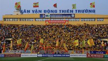 Sân Thiên Trường đón khán giả tại vòng 4 V-League 2021