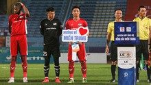 Cầu thủ Viettel, Bình Dương quyên góp ủng hộ đồng bào miền Trung