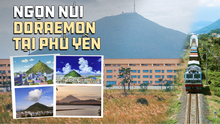 Nhiếp ảnh gia phát hiện ngọn núi tại Phú Yên cực giống ngọn núi sau trường nổi tiếng trong truyện Doraemon