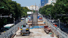 Hà Nội: Rào chắn đường Trần Hưng Đạo để thi công nhà ga ngầm từ 1/6