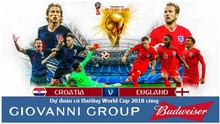 Dự đoán có thưởng World Cup 2018: Trận Croatia - Anh (Vòng bán kết)