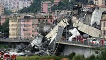 Vụ sập cầu cạn tại Italy: Vẫn còn khoảng 10-20 người bị mất tích