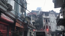 Kịp thời khống chế đám cháy tại quán karaoke tại Hà Nội