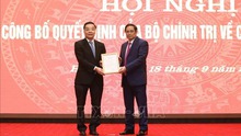 Thủ tướng Chính phủ phê chuẩn nhân sự thành phố Hà Nội, tỉnh Bắc Giang